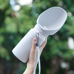 Bouteille d'eau portable pour animaux de compagnie, livraison rapide, pour promener chiens et chats, distributeur d'eau et de nourriture pour animaux de compagnie, bol avec bouteille - Product Image 4