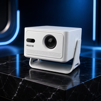 Projecteur intelligent LCD HY320Max en promotion, Full HD 1080P natif, 400 ANSI, Android 14, Wi-Fi 6 double bande, Bluetooth 5.4, autofocus, pour cinéma maison