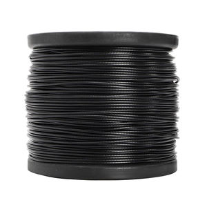 Câble <span class=keywords><strong>en</strong></span> acier inoxydable 7x7 avec revêtement <span class=keywords><strong>en</strong></span> nylon noir pour <span class=keywords><strong>corde</strong></span> à <span class=keywords><strong>linge</strong></span> - Product Image 2