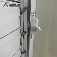 Fenêtre à volet métallique motorisé personnalisée, ventilation solaire, lamelles de persiennes en aluminium pour plafond, approvisionnement direct d'usine