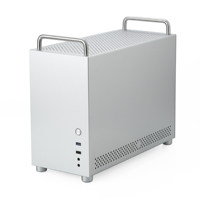 Boîtier portable SKTC HX 100PLUS neuf, 157L, tout en aluminium, pour PC de jeu de bureau M-ATX avec alimentation ATX