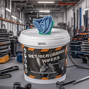 OEM/ODM 84 lingettes nettoyantes multifonctionnelles robustes et écologiques en non-tissé pour usage domestique, dégraissantes mécaniques, pour usage à sec ou humide - Product Image 3
