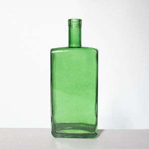 ขวดแก้วใส่เหล้าทรงสี่เหลี่ยมขนาด500มล. 750มล. <span class=keywords><strong>70cl</strong></span> ใสขนาด75 CL สำหรับดื่มสุราแก้วพร้อมฝาปิด - Product Image 2