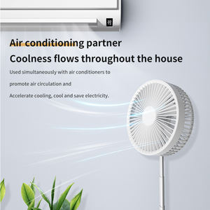 Ventilateur portable <span class=keywords><strong>ADYSS</strong></span> P1000 avec télécommande, refroidisseur d'air mains libres, rotation, mini ventilateur portable rechargeable par USB - Product Image 2