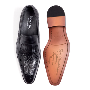 Nuove Scarpe Eleganti da Uomo <span class=keywords><strong>2026</strong></span>: Mocassini in Pelle per Matrimoni e Feste, Calzature Casual Personalizzabili - Product Image 2