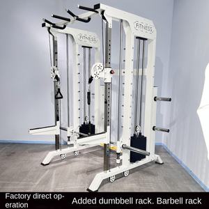 Machine Smith robuste, rack de <span class=keywords><strong>musculation</strong></span>, banc de <span class=keywords><strong>musculation</strong></span>, équipement de fitness multifonctionnel, <span class=keywords><strong>appareil</strong></span> d'entraînement complet - Product Image 3