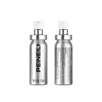 A306 Peineili Spray sexuel masculin à base de plantes biologiques efficace avec PTFE pour retarder l'éjaculation, respectueux de la peau, 15 ml, pour hommes forts