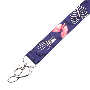 WOWEI 17,7 poliéster cuello cordón autopsia forense patólogo médico ID insignia titular teléfono móvil Pin Correa órganos - Product Image 5