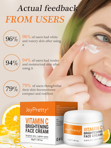 Private Vitamin C Cream 50g Brighten Skin Fade Dark <strong>Spots</strong> Anti Aging Skin Repair Moisturizer OEM All Skin Types - Product Image 6