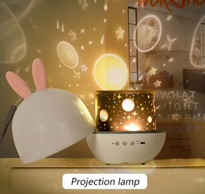 <span class=keywords><strong>Veilleuse</strong></span> LED DREAMS'LIGHT blanc chaud rechargeable avec télécommande et scènes de projection, boîte à musique - Product Image 6