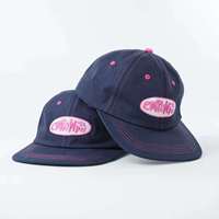 Gorras Yukaihe de Alta Calidad con 6 Paneles, Visera Ligeramente Curvada, Logotipo Bordado Personalizado, Gorra Snapback Sin Estructura de 6 Paneles