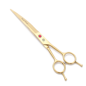 Cho con rồng màu tím 8 \ "Nhật bản thép không gỉ Dog grooming cong xuống kéo z3005 với <span class=keywords><strong>Sharp</strong></span> tip cho pet cắt tóc - Product Image 3