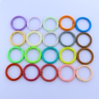 Vente en gros de mousquetons Qiannuo Qn9 33 mm en alliage de zinc, boucle en O, mousquetons à ressort, serrures TSA, durables, imperméables, légers