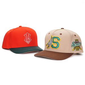 Casquette Snapback en acrylique/laine mélangée à 6 panneaux, personnalisée en gros, avec logo brodé 3D - Product Image 1