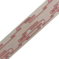 Accessoires de dentelle de rideau width8.6CM, dentelle de broderie en soie simulée