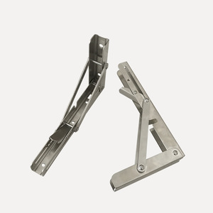 Hanweisong Stainless <b>Steel</b> Folding <b>Bracket</b> 75252 Wall Shelf Support Durable Modern Simple Design - Product Image 5