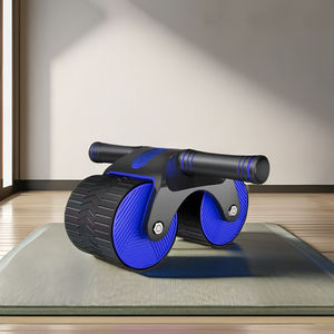 Logo kustom kebugaran Gym olahraga seluruh tubuh latihan Rebound otomatis <span class=keywords><strong>Abs</strong></span> roda rol - Product Image 4