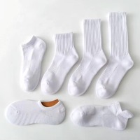 Chaussettes de sport pour hommes de haute qualité avec logo personnalisé, couleur unie, soutien de la voûte plantaire, compression, respirantes, en coton, avec logo sur le dessous