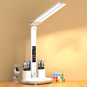 Đèn bàn cho nghiên cứu ba trong một bàn đèn với chủ Bút đèn fan hâm mộ ánh sáng <span class=keywords><strong>2025</strong></span> - Product Image 2