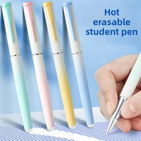Stylos de couleur Morandi en gros, conçus spécifiquement pour les étudiants, avec encre effaçable et remplaçable et une pointe de 3,4 centimètres