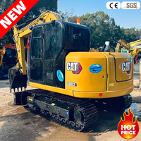 Excavatrice d'occasion de haute qualité du Japon, Caterpillar 308E2, 8 tonnes, excavatrice hydraulique sur chenilles, grande excavatrice Caterpillar d'occasion pour la construction