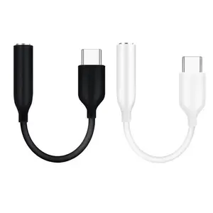 Hochwertiger USB C bis 3,5mm Audio-Lautsprecher-Headset-Anschluss Typ C-Headset-Buchsen adapter Kopfhörer Audio kabel Für Samsung Für H.