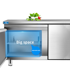 Thương mại thiết bị nhà bếp dưới truy cập hàng đầu lạnh phục vụ bảng cho nhà hàng thực phẩm Xe tải - Product Image 4