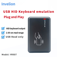 Lector de Tarjetas RFID UHF Portátil Plug and Play ISO 18000 6C de 860-960 MHz con Interfaz USB para Control de Acceso en Dispositivos Móviles Android e iOS