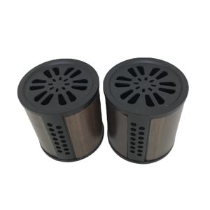 หมวกอโรมาเธอราพีสำหรับรถยนต์28มม. ฝากระป๋องกลิ่นหอมฝากระโปรงไม้ - Product Image 1