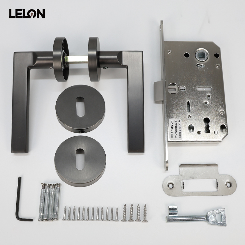 Cerradura Silenciosa Gun Metal