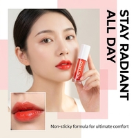 Gloss à lèvres personnalisé avec logo privé, vegan, mat, anti-adhésif, hydratant, brillant, imperméable, rouge à lèvres liquide