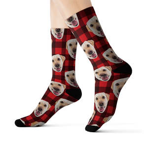 <span class=keywords><strong>Chaussettes</strong></span> personnalisées pour animaux de compagnie avec impression numérique 3D sans limite de couleur, <span class=keywords><strong>photo</strong></span> d'animal, léopard, chien, <span class=keywords><strong>chat</strong></span> - Product Image 1