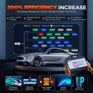 Outil de diagnostic automobile Launch X431 Pad VII SmartLink PADVII ELITE, instrument de diagnostic automobile, programmation à distance, mise à niveau gratuite pendant 2 ans - Product Image 5