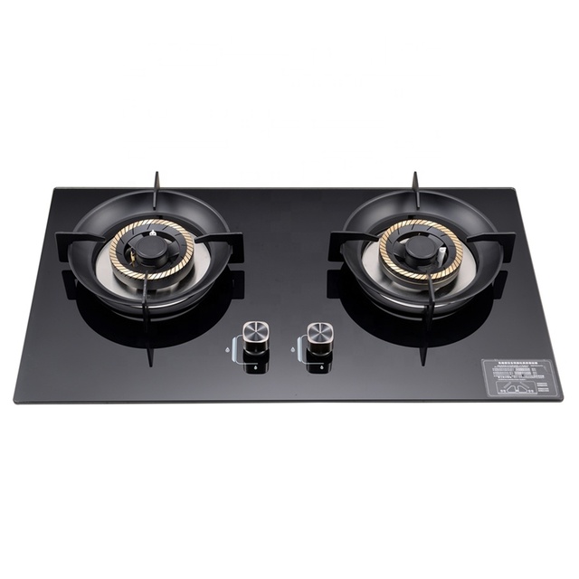 Maintenance-free Safety Built-in Cooker Stove Two Burner Advanced Technology LPG Compatible 30 Desktop Embedded Household CE