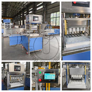 เครื่องทำบาธบอมแบบอัตโนมัติ ใช้มอเตอร์ไฮดรอลิก PLC  กำลังการผลิตสูง 1500 ชิ้น/ชม. เป็นมิตรกับสิ่งแวดล้อม รับผลิตแบบ OEM/ODM - Product Image 3