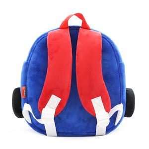 <span class=keywords><strong>Mochila</strong></span> de felpa personalizada para niños, <span class=keywords><strong>mochila</strong></span> escolar con cierre de cremallera, <span class=keywords><strong>mochila</strong></span> para niños para la escuela - Product Image 3