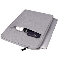 Tas Laptop Notebook, Sarung Tablet, Penutup Pelindung, Kantong Komputer Anti Guncangan dari Bahan Polyester dengan Logo Kustom untuk Laptop 13-Inci