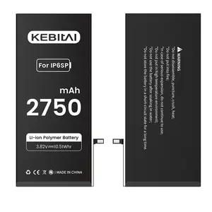 بطارية KEBITAI مخصصة عالية الجودة لهواتف المحمول بطارية ليثيوم لهاتف Iphone 6 SP