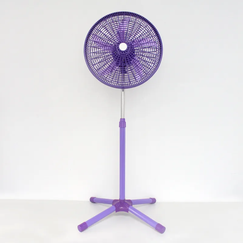 2021 New Home Floor Fan 18 Inch Electric High Speed 18 in Electric Fan Industrial 5 Blade Electric Fan Purple