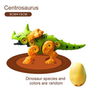 DIY dinosaurio de plástico Los niños toman además dinosaurio <span class=keywords><strong>juguetes</strong></span> <span class=keywords><strong>sorpresa</strong></span> huevo cápsula juguete - Product Image 4