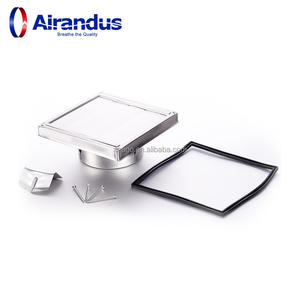 Rejilla de Ventilación de Acero Inoxidable <span class=keywords><strong>ZENGO</strong></span> SMS, Precio de Fábrica OEM, Sistema HVAC para Ventilación Universal, Rejilla de Aire para Pared Exterior, Rejilla de Ventilación para Lluvia - Product Image 3