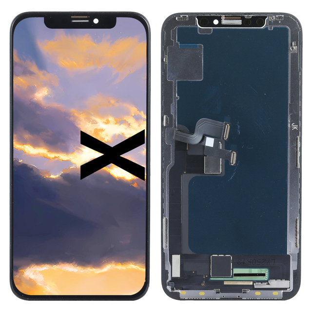 JK Touch Glass Screen Digitizer Lcd Screen for iphone X Pantalla Incell Wholesale Lcd Display Replacement for iphone X