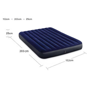 Cama inflable doble personalizada de alta calidad para colchón de talla grande, funda de poliéster llena de aire, doble uso para exteriores e interiores - Product Image 2