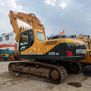 Hyundai 220 de Corea-9, excavadora de orugas usada mediana 215 225LC 305LC-7, motor y motor a precio barato para la venta - Product Image 2