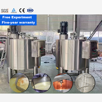 Réacteurs chimiques LANE Dissolvant le mélange Extraction Synthèse Machine à mélanger les engrais liquides