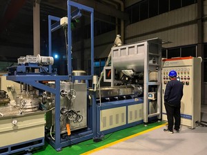 Machine d'extrusion de fil de fibre de maille de monofilament de PE PET de type <span class=keywords><strong>enrouleur</strong></span> de faisceau pour la ligne de production de filet d'ombrage de <span class=keywords><strong>moustiquaire</strong></span> - Product Image 2