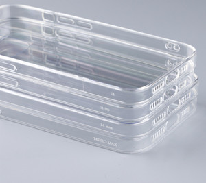 Ultra sottile trasparente acrilico TPU scanalatura DIY resina epossidica secco fiore sbozzatura custodia per iPhone 16 15 14 13 Pro - Product Image 4