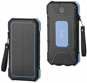 แบตเตอรี่สำรองพลังงานแสงอาทิตย์ 20000mAh กันน้ำ พร้อมไฟฉาย LED สำหรับตั้งแคมป์กลางแจ้ง - Product Image 5