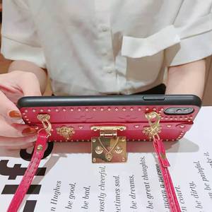 Funda personalizada de cuero real para teléfono móvil, accesorios con tarjeta de juego, listo para enviar - Product Image 4