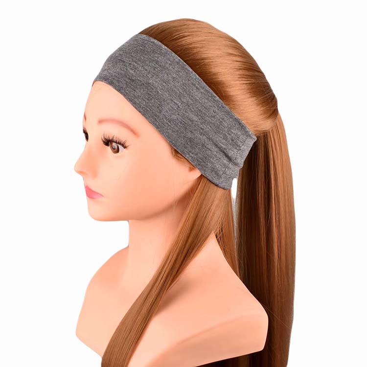 Новая спортивная одноцветная хлопковая повязка на голову для женщин, оптовая продажа, дешевые головные уборы для девочек, повязки на голову, прямые продажи с фабрики